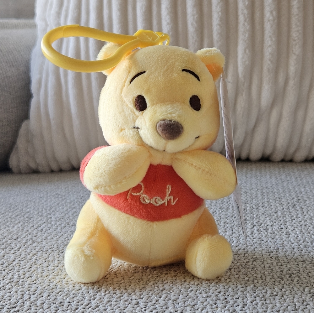 New! Disney Winnie The Pooh Bag Clip, Better Than LABUBU